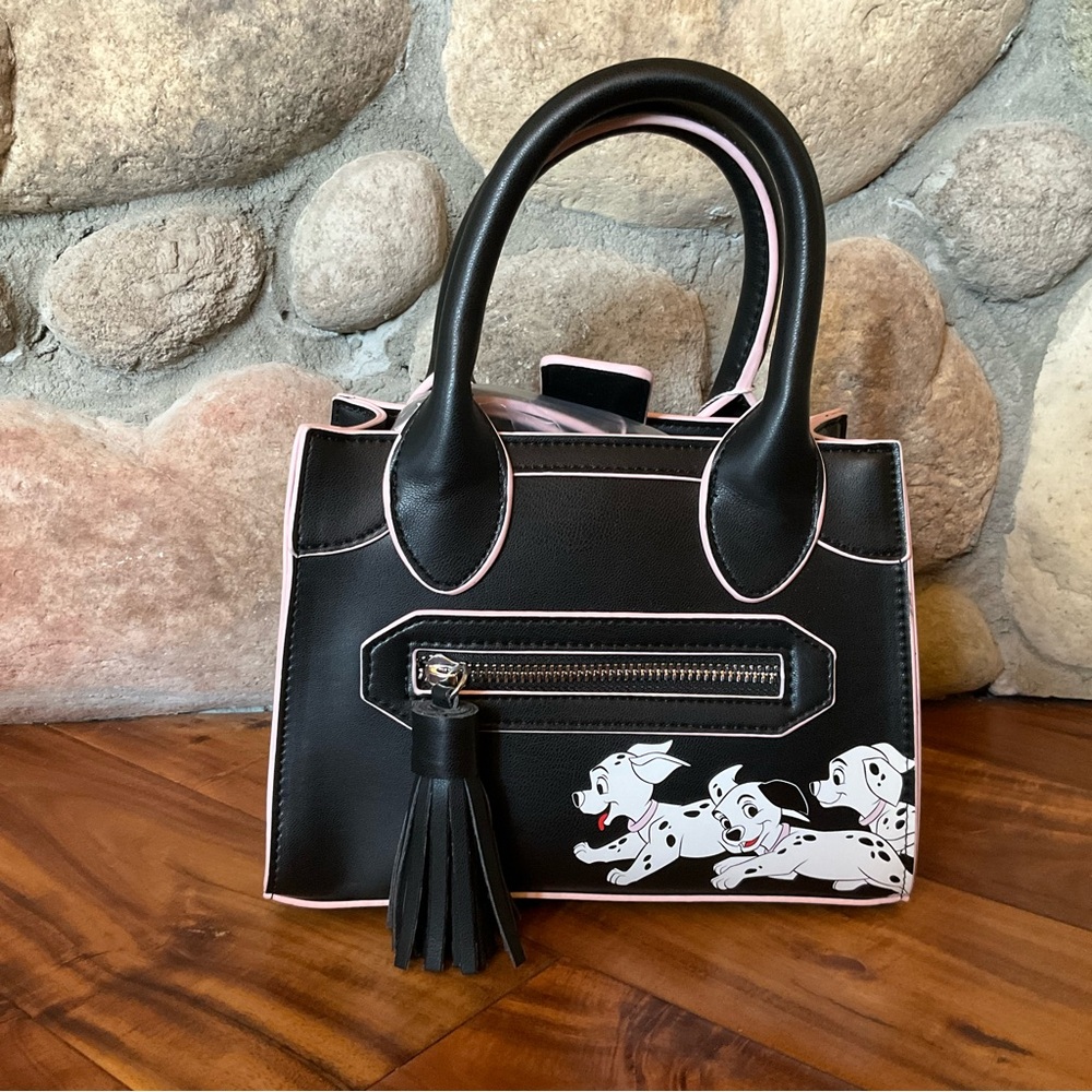 ✔️ NWT Disney 101 Dalmatians Mini Satchel Crossbody Bag Handbag Skinny Dip